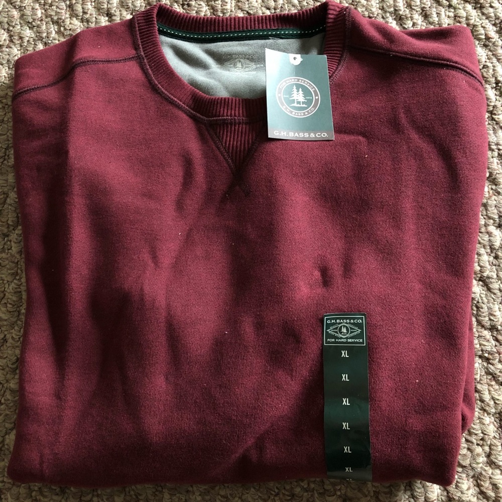 G.H bass and company sweatshirt